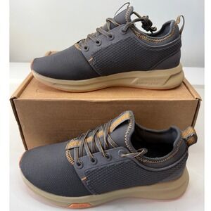 Kuru Atom Smoke Tan Pale Orange Sneakers Womens 9 Wide Walking Shoes New